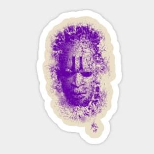 Purple MASK with no texts Sticker